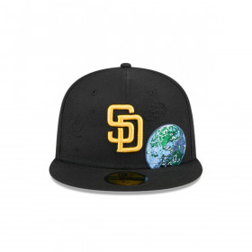 Gorra 59Fifty San Diego Padres MLB New Era Global Negro