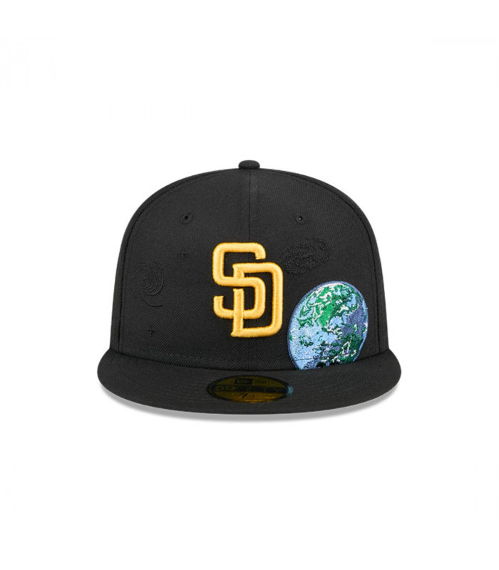 Gorra 59Fifty San Diego Padres MLB New Era Global Negro
