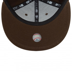 Gorra 59Fifty Los Angeles Dodgers MLB Floral Border Brown