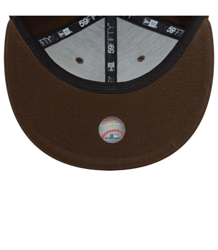 Gorra 59Fifty Los Angeles Dodgers MLB Floral Border Brown