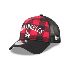 Gorra New Era 9Forty Los Angeles Dodgers Novelty Check Negro