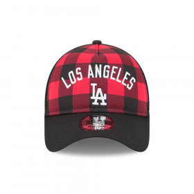 Gorra New Era 9Forty Los Angeles Dodgers Novelty Check Negro