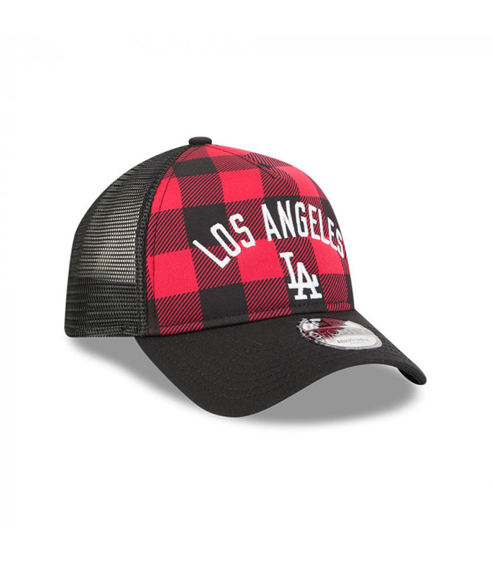 Gorra New Era 9Forty Los Angeles Dodgers Novelty Check Negro