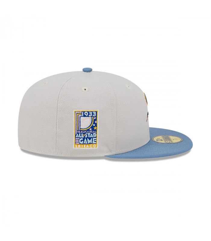 Gorra 59Fifty Chicago Blanco Sox Color Brush Beige