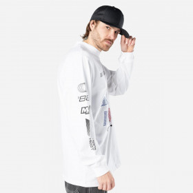 Poleron Miami Heat NBA Modern Speed White