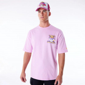 Polera New Era Brand City Graphic  Rosado