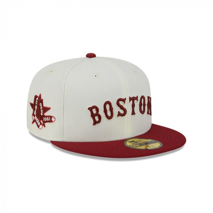 Gorra Boston Rojo Sox MLB 59Fifty Blanco New Era