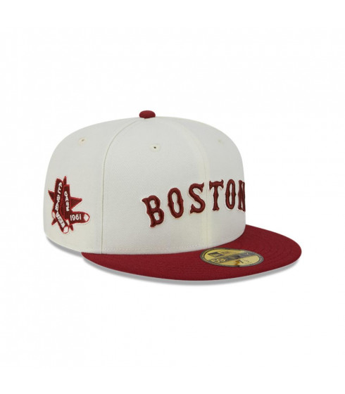 Gorra Boston Rojo Sox MLB 59Fifty Blanco New Era
