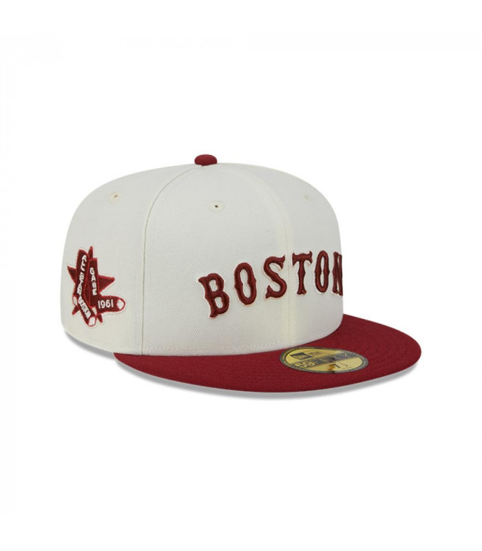 Gorra Boston Rojo Sox MLB 59Fifty Blanco New Era