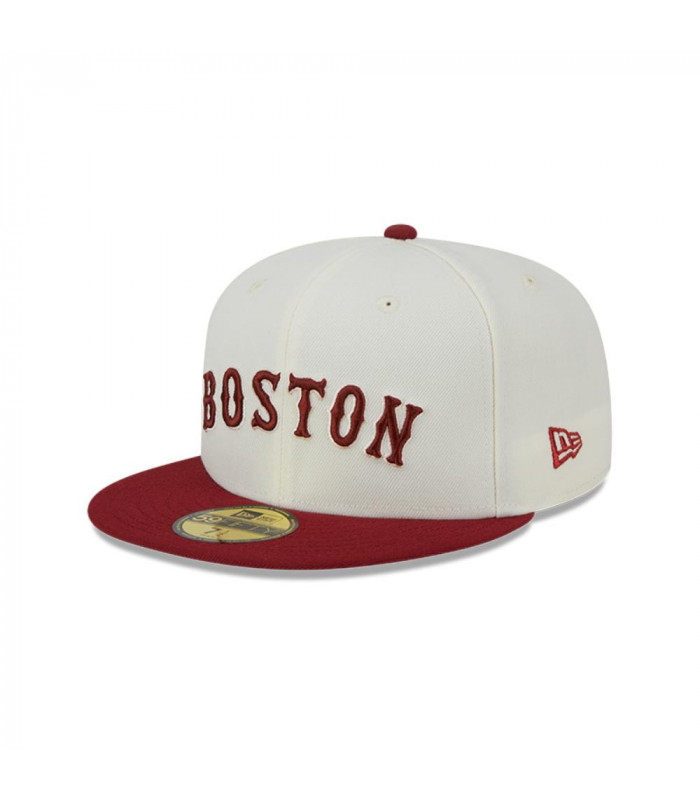 Gorra Boston Rojo Sox MLB 59Fifty Blanco New Era