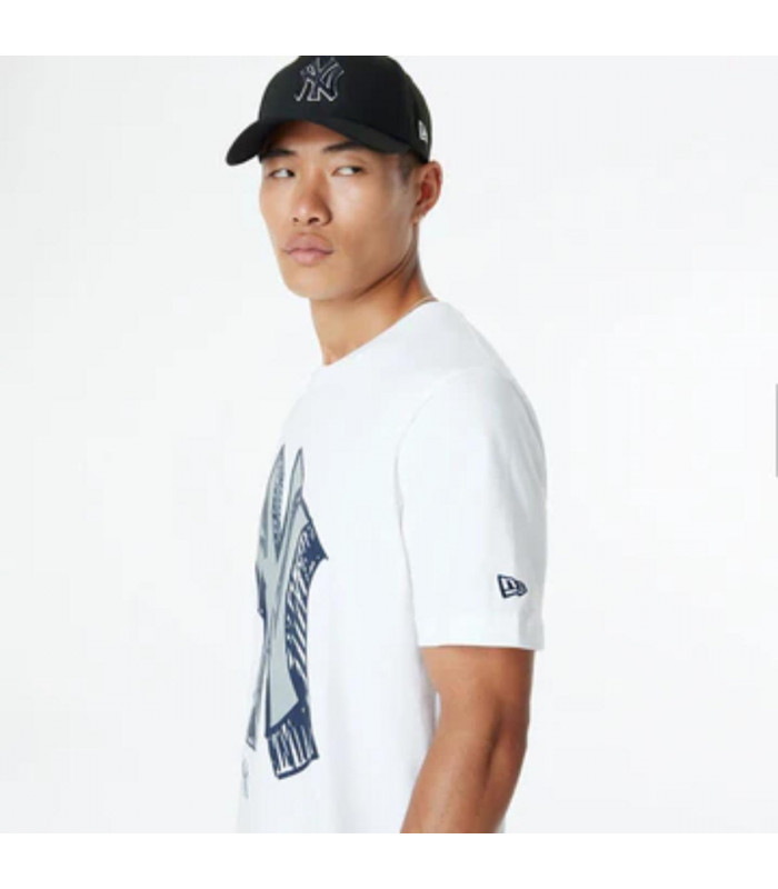 Polera  New York Yankees MLB Official Doodles White