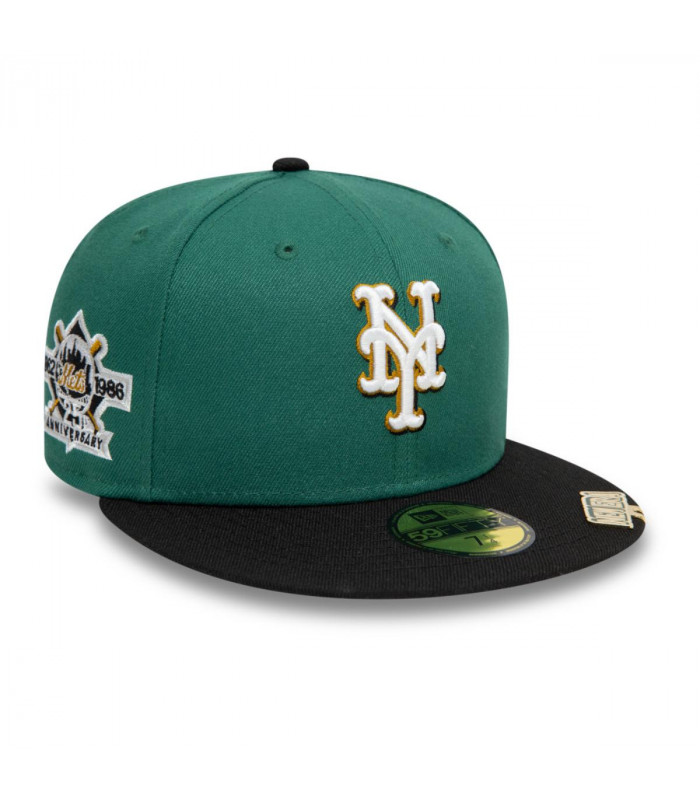 Gorra 59Fifty New York Mets MLB Visor Clip Green Med