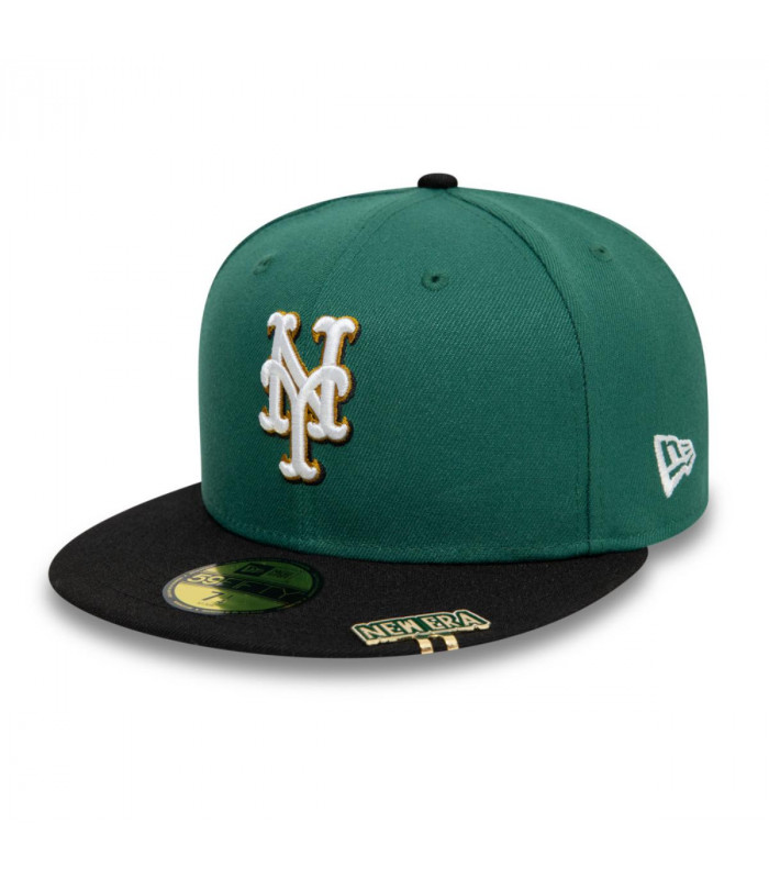 Gorra 59Fifty New York Mets MLB Visor Clip Green Med