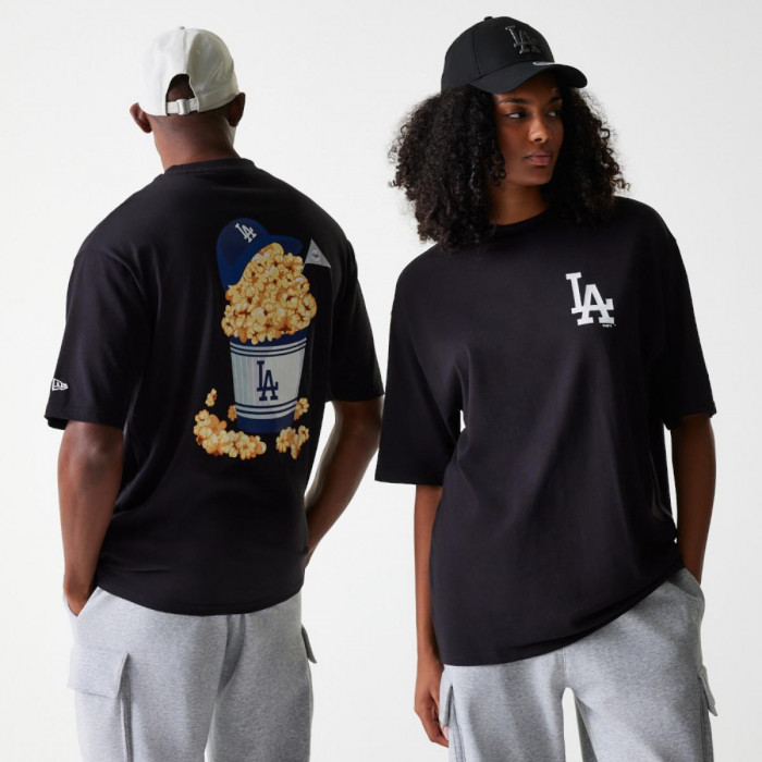 Polera Polera Los Angeles Dodgers Food Graphic Black