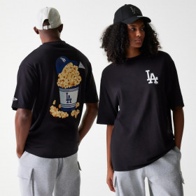 Polera Polera Los Angeles Dodgers Food Graphic Black