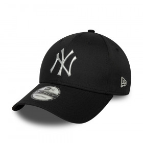 Gorra 9Forty MLB New York Yankees Metallic Negro