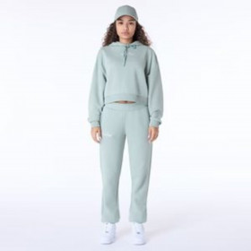 Poleron  Script Crop Green Pstl