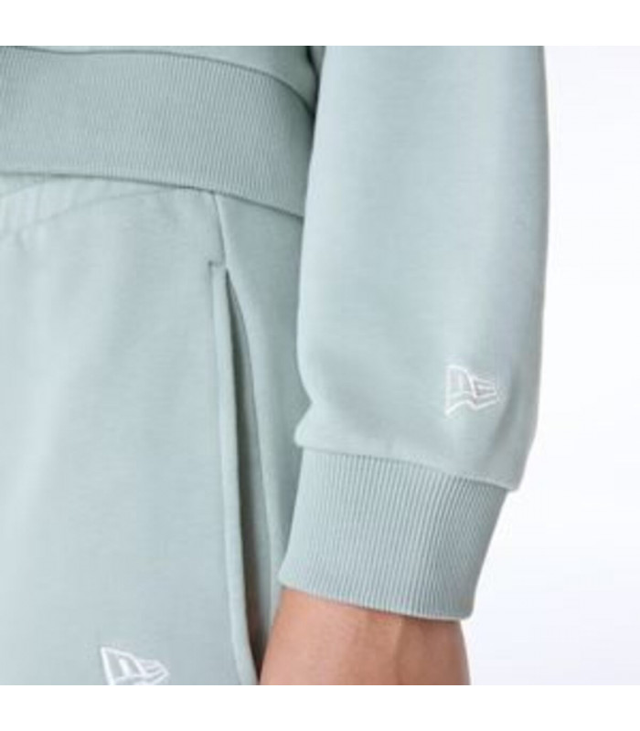 Poleron  Script Crop Green Pstl