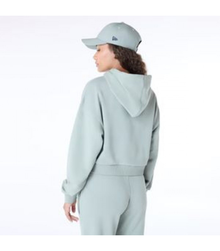 Poleron  Script Crop Green Pstl