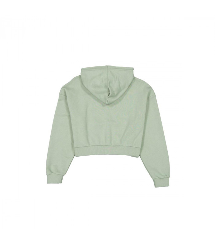 Poleron  Script Crop Green Pstl