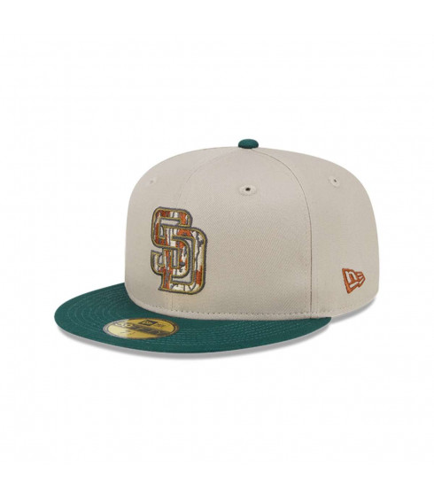 Gorra San Diego Padres MLB 59Fifty Tree Bark Fill Grey