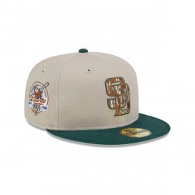 Gorra San Diego Padres MLB 59Fifty Tree Bark Fill Grey