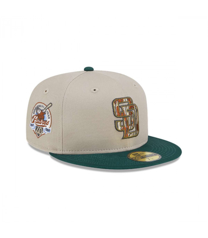 Gorra San Diego Padres MLB 59Fifty Tree Bark Fill Grey