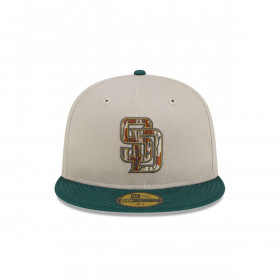 Gorra San Diego Padres MLB 59Fifty Tree Bark Fill Grey