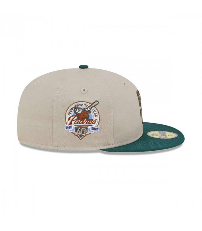 Gorra San Diego Padres MLB 59Fifty Tree Bark Fill Grey