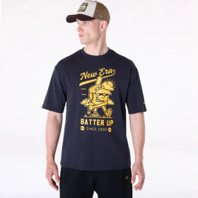 Polera Baseball  Ne Patch Navy New Era