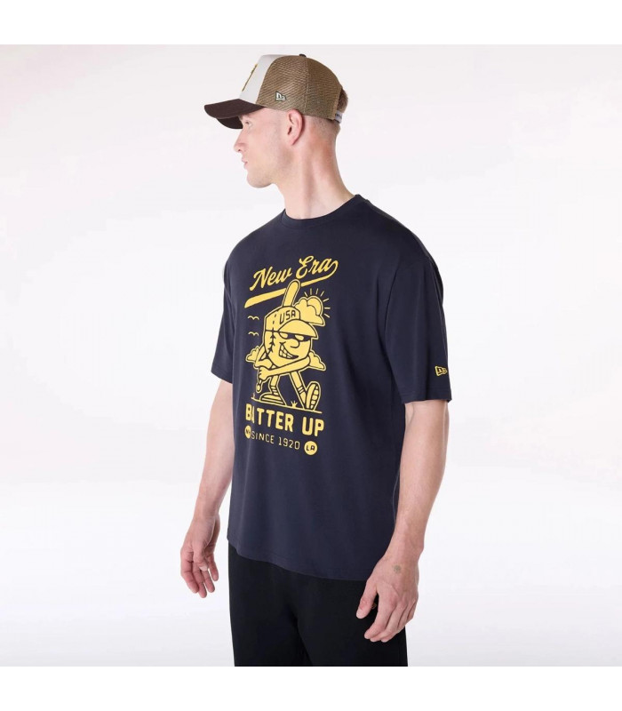 Polera Baseball  Ne Patch Navy New Era