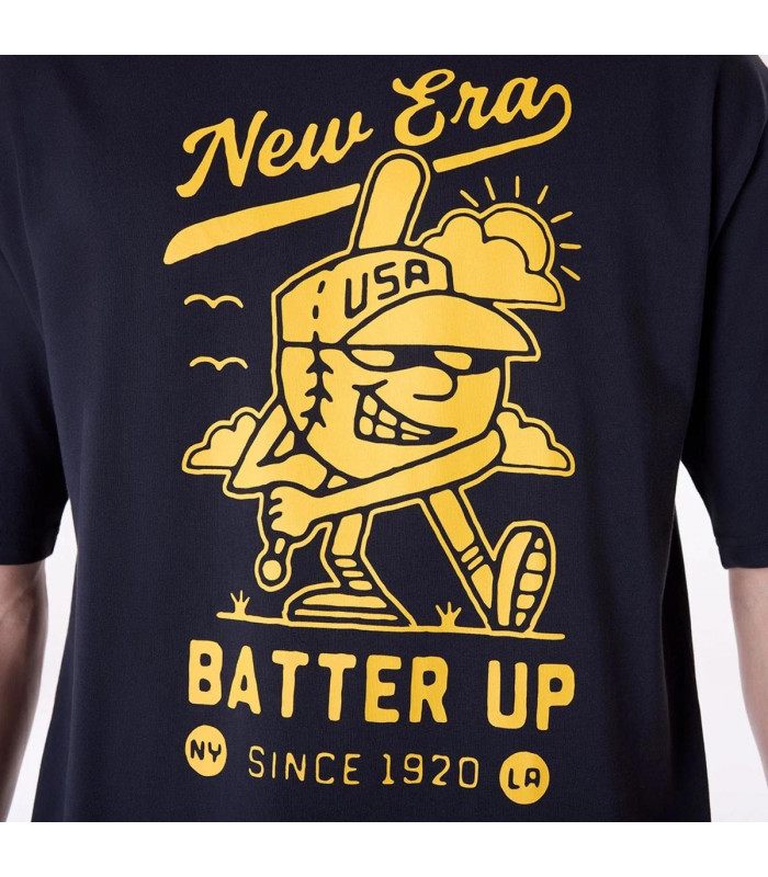 Polera Baseball  Ne Patch Navy New Era