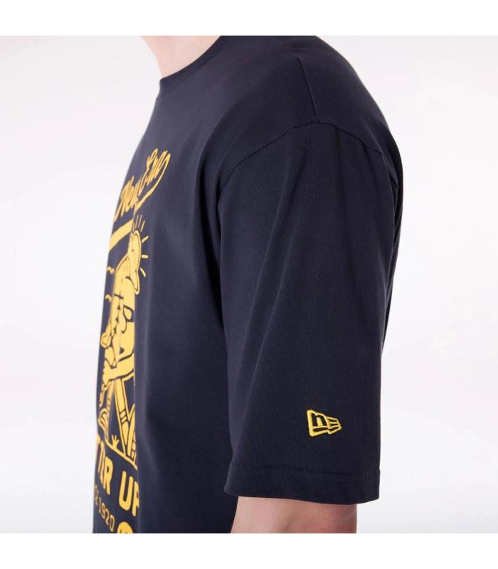 Polera Baseball  Ne Patch Navy New Era