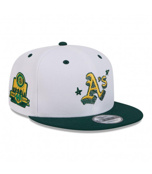 Gorra 9Fifty Oakland Athletics MLB Official Doodles White