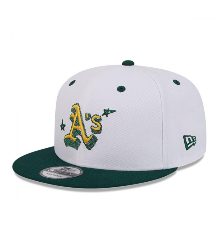 Gorra 9Fifty Oakland Athletics MLB Official Doodles White