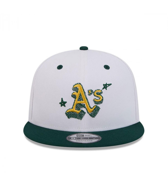 Gorra 9Fifty Oakland Athletics MLB Official Doodles White