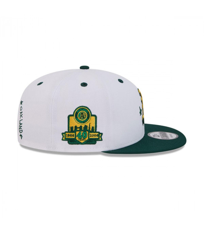 Gorra 9Fifty Oakland Athletics MLB Official Doodles White