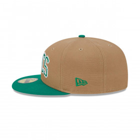 Gorra 59Fifty Boston Celtics NBA  8-Bit Wordmark Beige