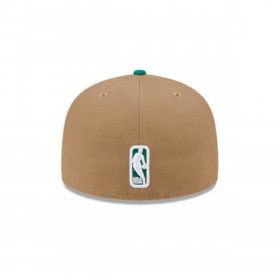 Gorra 59Fifty Boston Celtics NBA  8-Bit Wordmark Beige
