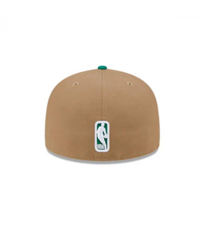 Gorra 59Fifty Boston Celtics NBA  8-Bit Wordmark Beige