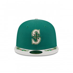 Gorra 59Fifty  MLB Seattle Mariners Novelty Holly Verde