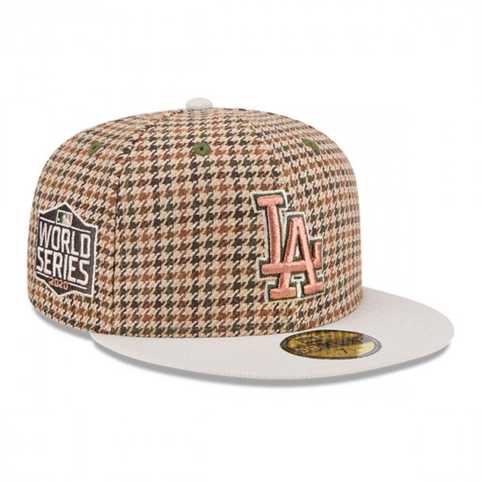 Gorra 59Fifty Los Angeles Dodgers MLB Houndstooh Café