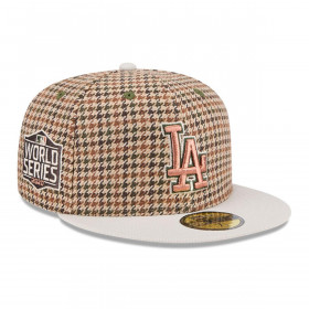 Gorra 59Fifty Los Angeles Dodgers MLB Houndstooh Café