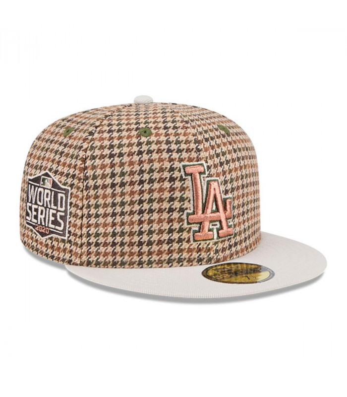 Gorra 59Fifty Los Angeles Dodgers MLB Houndstooh Café