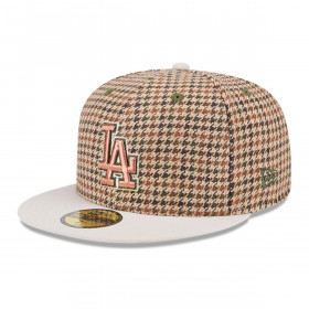 Gorra 59Fifty Los Angeles Dodgers MLB Houndstooh Café