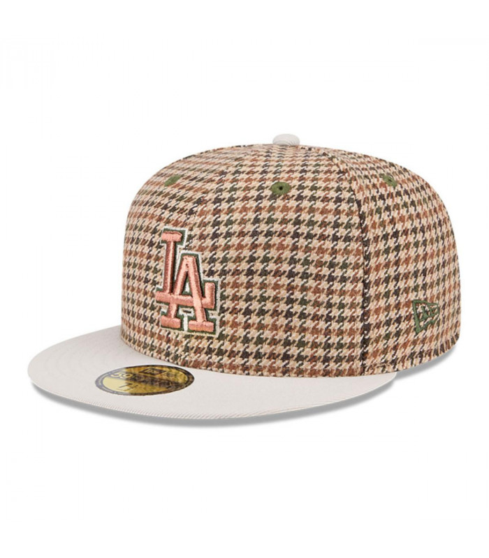 Gorra 59Fifty Los Angeles Dodgers MLB Houndstooh Café