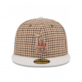 Gorra 59Fifty Los Angeles Dodgers MLB Houndstooh Café