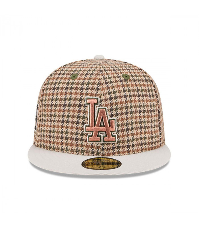 Gorra 59Fifty Los Angeles Dodgers MLB Houndstooh Café