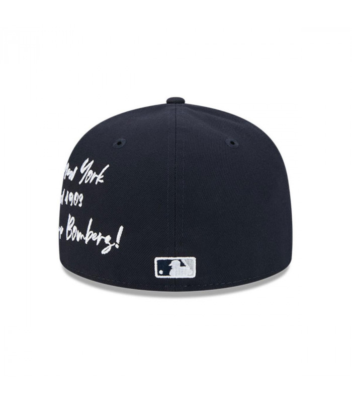 Gorra 59Fifty New York Yankees MLB Team Verbiage Azul
