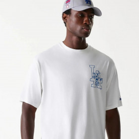 Polera Los Angeles Dodgers Floral White